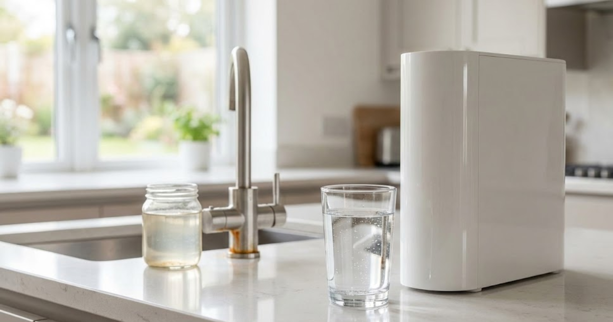 countertop water filter for well water