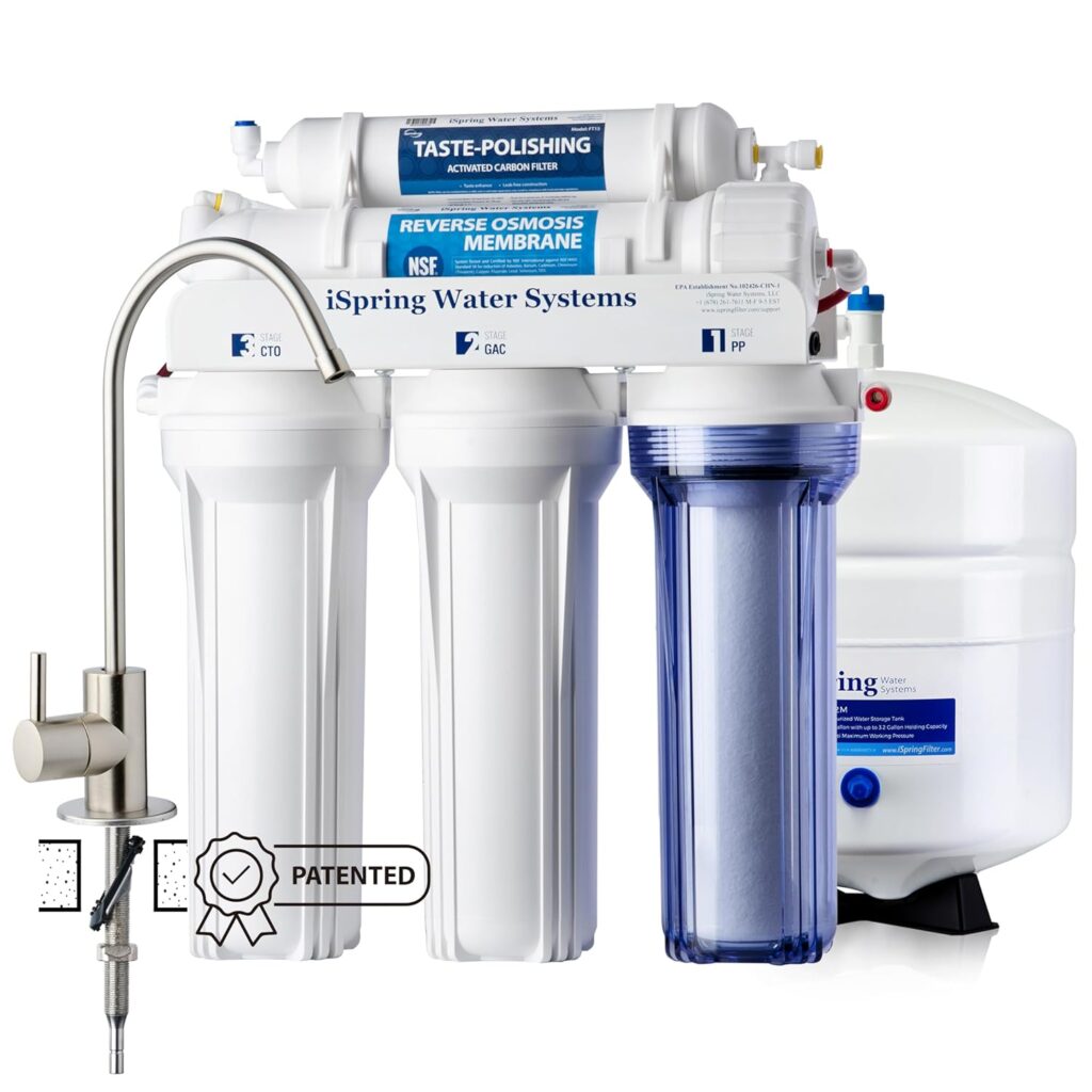 ispring rcc7 reverse osmosis water filter