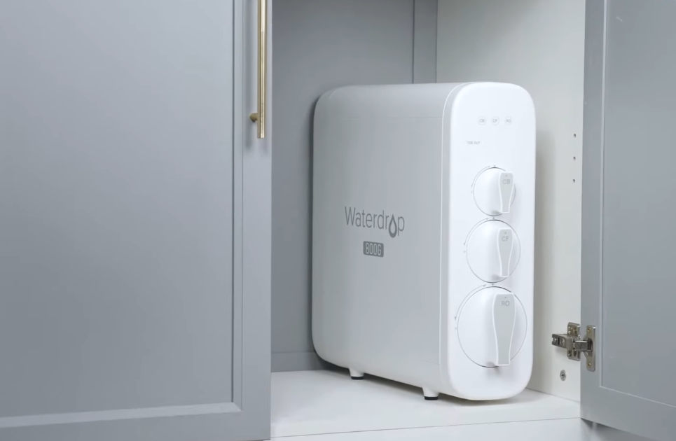 Waterdrop G3P800 under sink water filtration system with UV Sterilizer