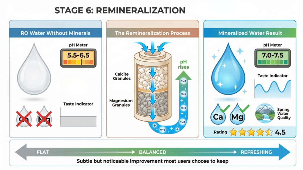 Bluevua RO100ROPOT UV stage 6 filtration
