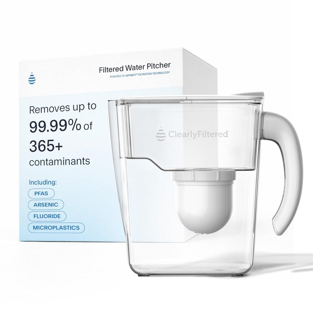 Clearly Filtered Water Pitcher