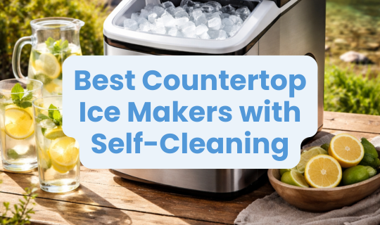 Best Countertop Ice Makers with Self-Cleaning